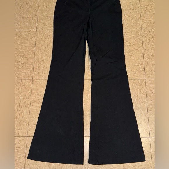 Theory Vintage Low Rise Boot Cut Trousers in Black size 0 - Picture 10 of 16